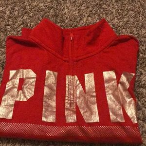 Medium cute half zip from VS (pink)